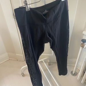 Lululemon Black Side Detail Leggings